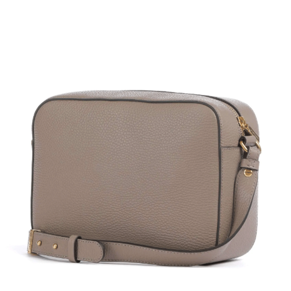 Borsa Donna a Tracolla COCCINELLE in Pelle Warm Taupe linea Beat Soft Misura Large
