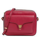 Borsa Donna a Tracolla COCCINELLE in Pelle Sangria linea Beat Soft Misura Large