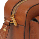 Borsa Donna a Tracolla COCCINELLE in Pelle Cognac linea Beat Soft Misura Large