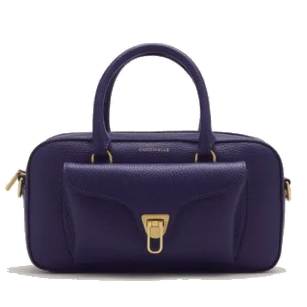 Borsa Donna a Mano COCCINELLE in Pelle linea Beat Soft Colore Royal Blue