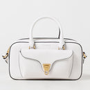 Damen-Henkeltasche COCCINELLE Modell Beat Soft aus Leder in Brillant White
