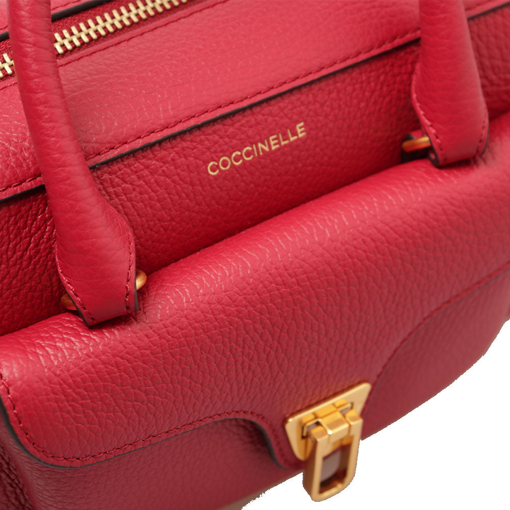 Borsa Donna a Mano COCCINELLE in Pelle linea Beat Soft Colore Sangria