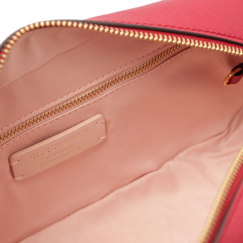 Borsa Donna a Mano COCCINELLE in Pelle linea Beat Soft Colore Sangria