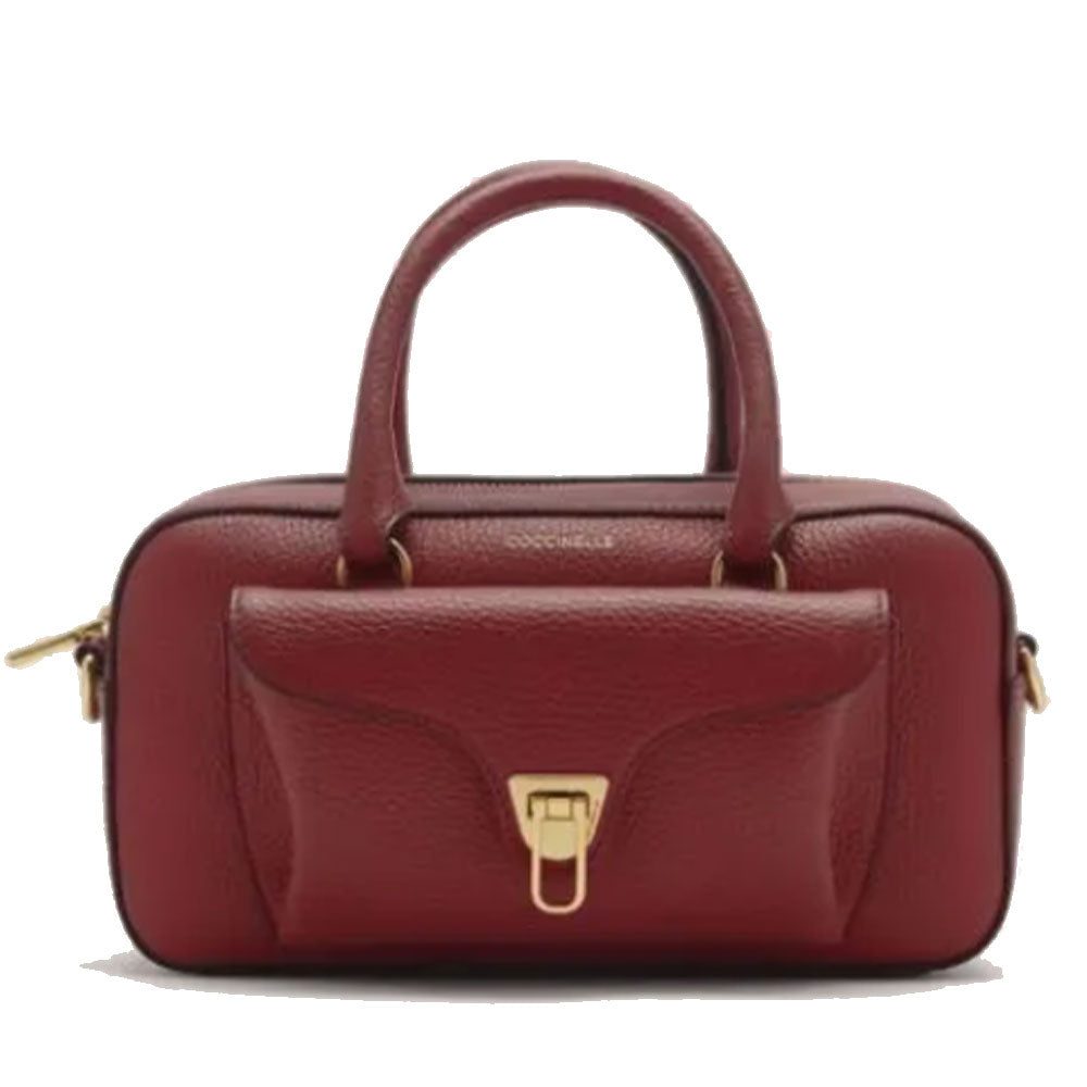 Borsa Donna a Mano COCCINELLE in Pelle linea Beat Soft Colore Brandy