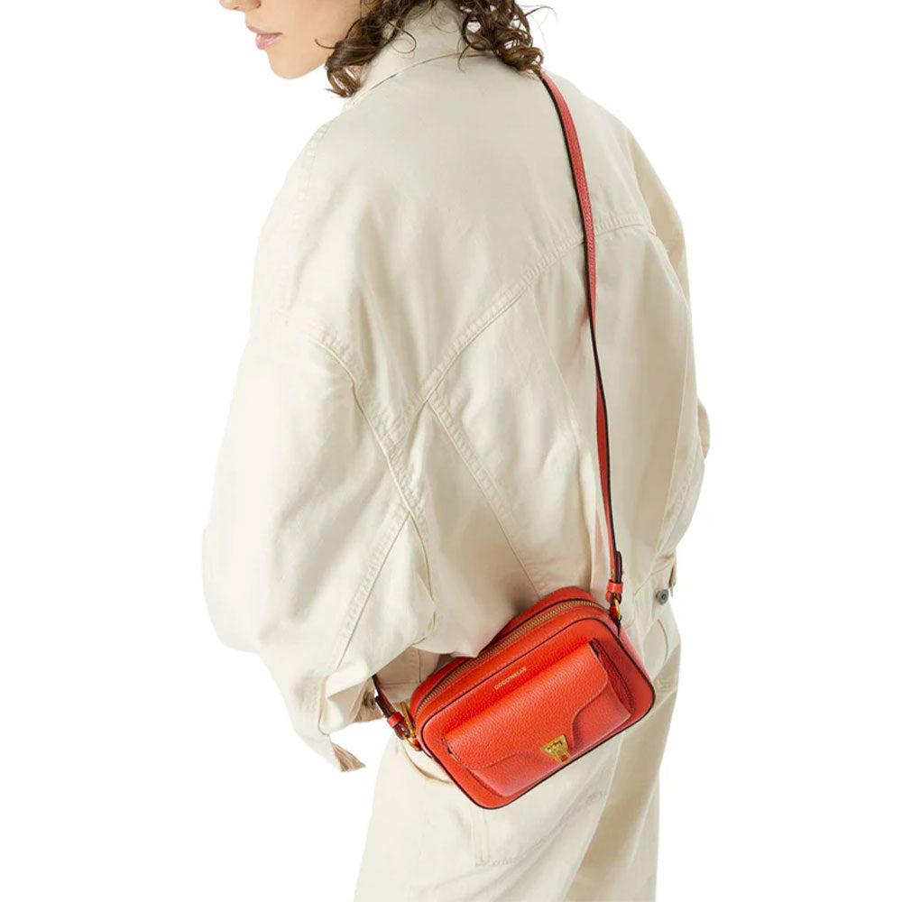 Borsa Donna a Tracolla COCCINELLE in Pelle Soleado linea Beat Soft Mini