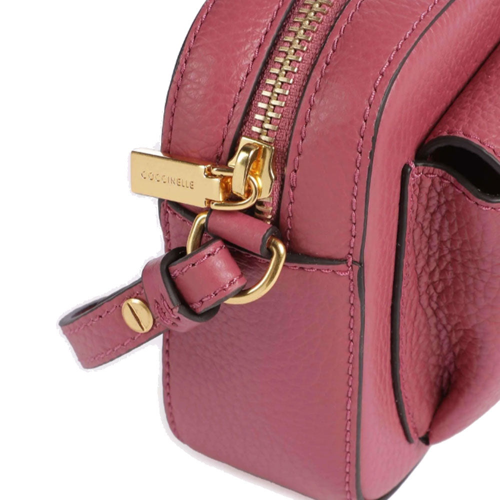 Borsa Donna a Tracolla COCCINELLE linea Beat Soft Mini in Pelle Rosewood
