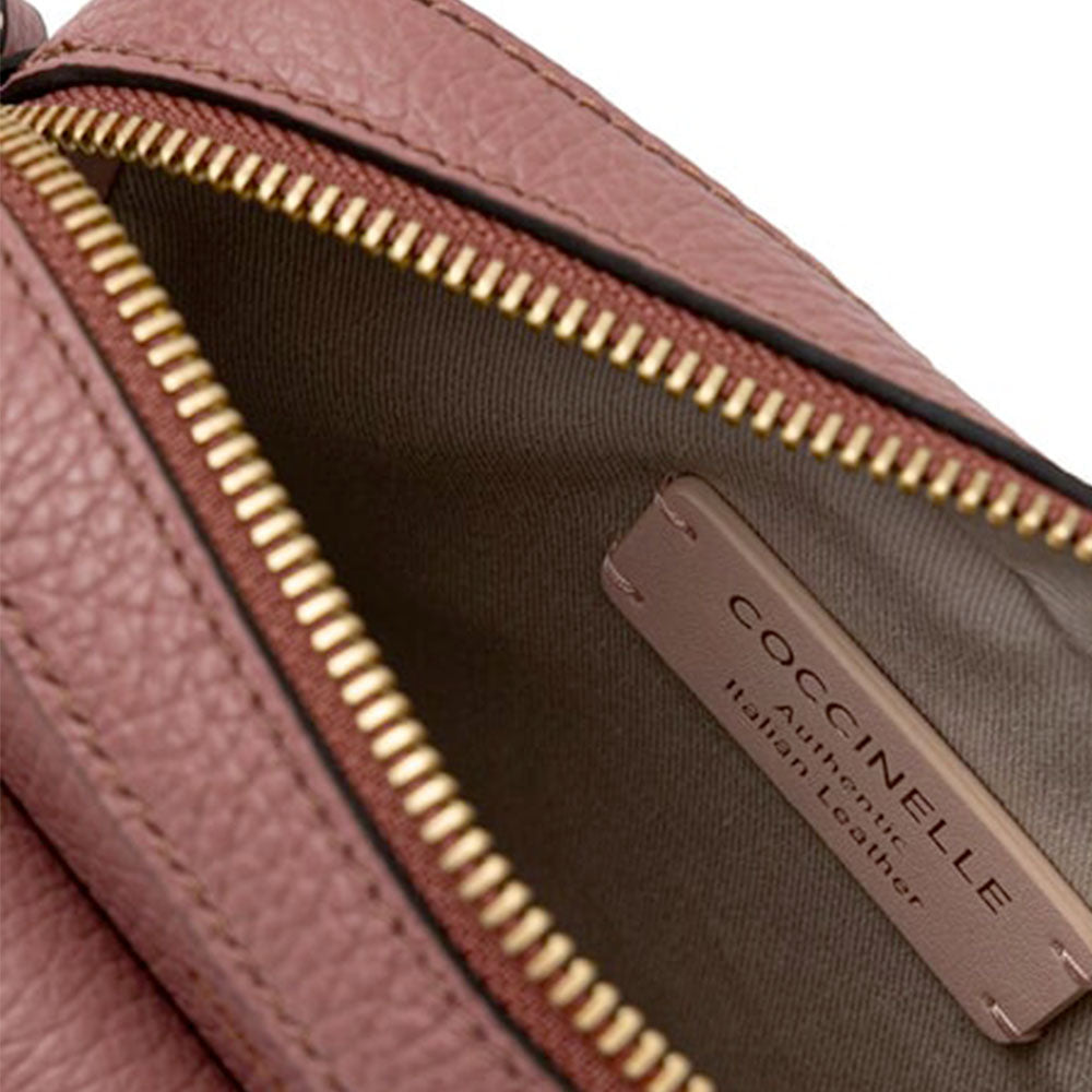Coccinelle Beat Soft Mini Umhängetasche Damen Winter Rose