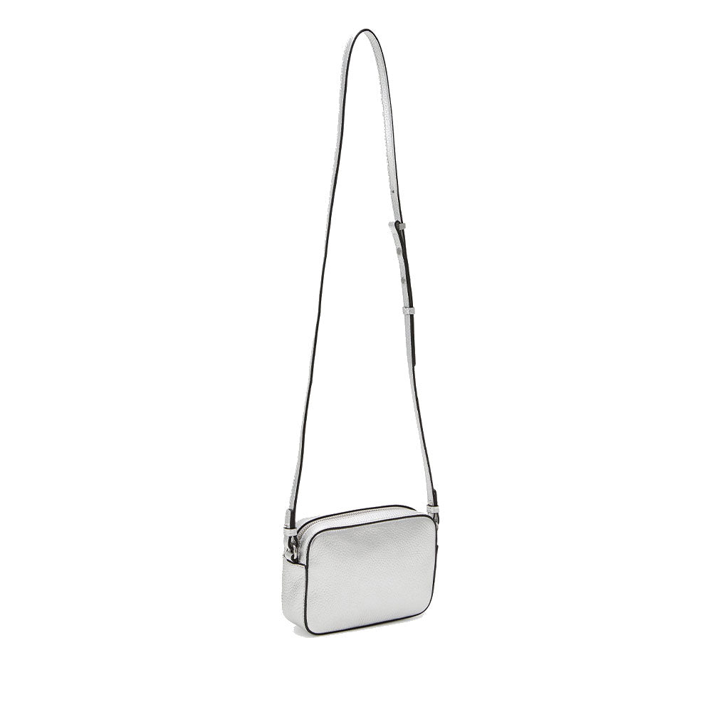 Borsa Donna a Tracolla COCCINELLE in Pelle Silver linea Beat Soft Mini