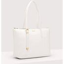 Coconut Milk Leather Medium Tote Bag COCCINELLE Gleen