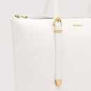 Coconut Milk Leather Medium Tote Bag COCCINELLE Gleen