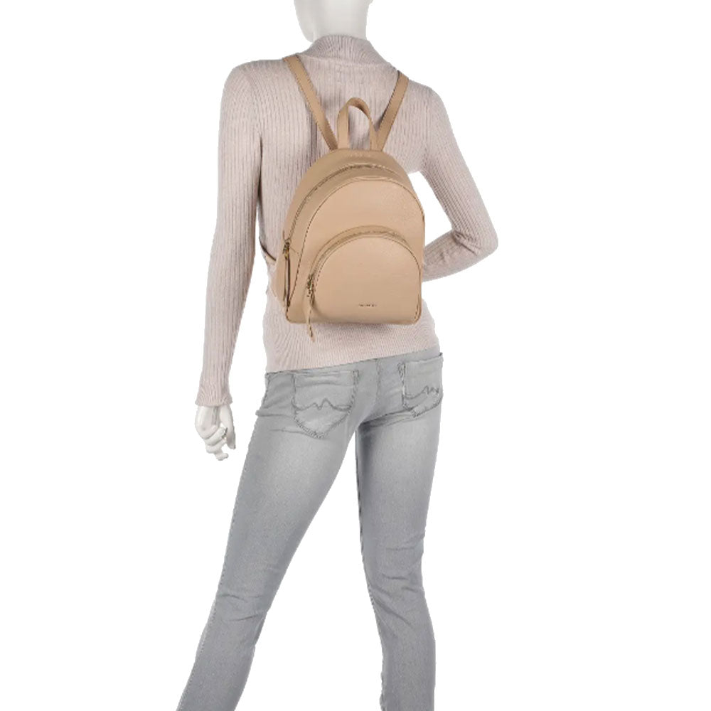 Zaino Donna COCCINELLE Linea Gleen in Pelle Colore Toasted