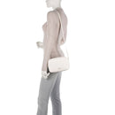 COCCINELLE Damen Umhängetasche aus Leder Gleen Line Coconut Milk Color