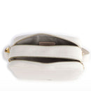 COCCINELLE Damen Umhängetasche aus Leder Gleen Line Coconut Milk Color