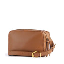 COCCINELLE Damen-Umhängetasche aus Leder der Gleen-Linie, Farbe Cuir