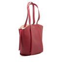 Borsa Donna a Mano COCCINELLE in Pelle linea Boheme Large colore Garnet Red
