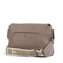 Borsa Donna a Tracolla COCCINELLE in Pelle Linea Liya Signature colore Warm Taupe