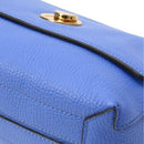 Borsa Donna a Tracolla COCCINELLE in Pelle Linea Liya Signature colore Azul