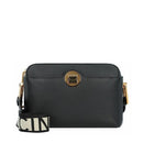 Borsa Donna a Tracolla chiusa con Zip COCCINELLE in Pelle Linea Liya Signature colore Nero