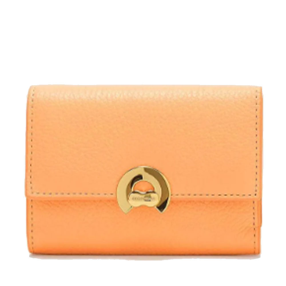 Portafoglio Donna Piccolo COCCINELLE in Pelle Colore Sunrise Linea Binxie