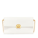 Borsa Donna a Tracolla COCCINELLE in Pelle linea Binxie Medium colore Brillant White