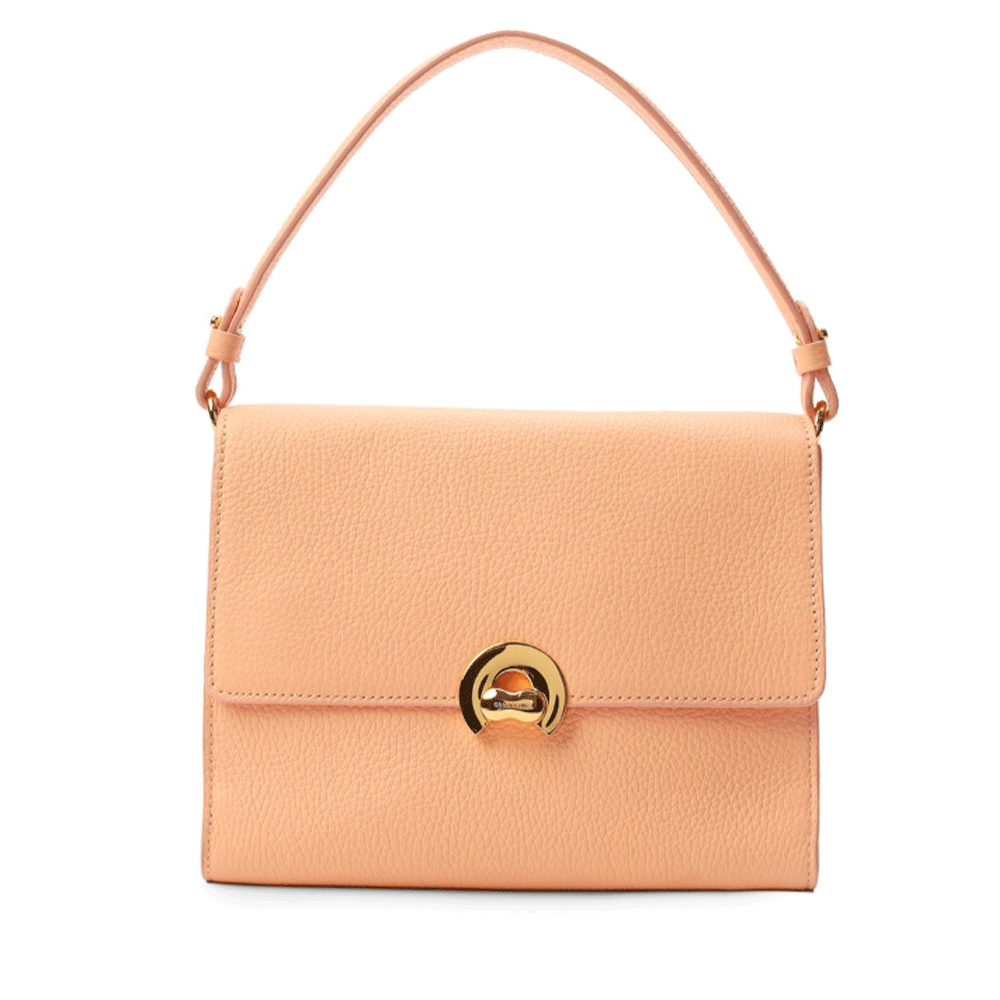 Borsa Donna a Mano con Tracolla COCCINELLE linea Binxie in Pelle Sunrise