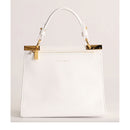 Borsa Donna a Mano COCCINELLE linea Binxie Small in Pelle Brillant White