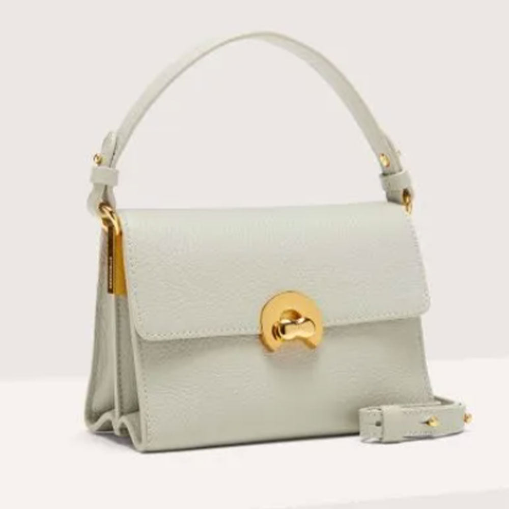 COCCINELLE Binxie Small Linie
Damen Handtasche mit Schultergurt aus Leder in Celadon Green
