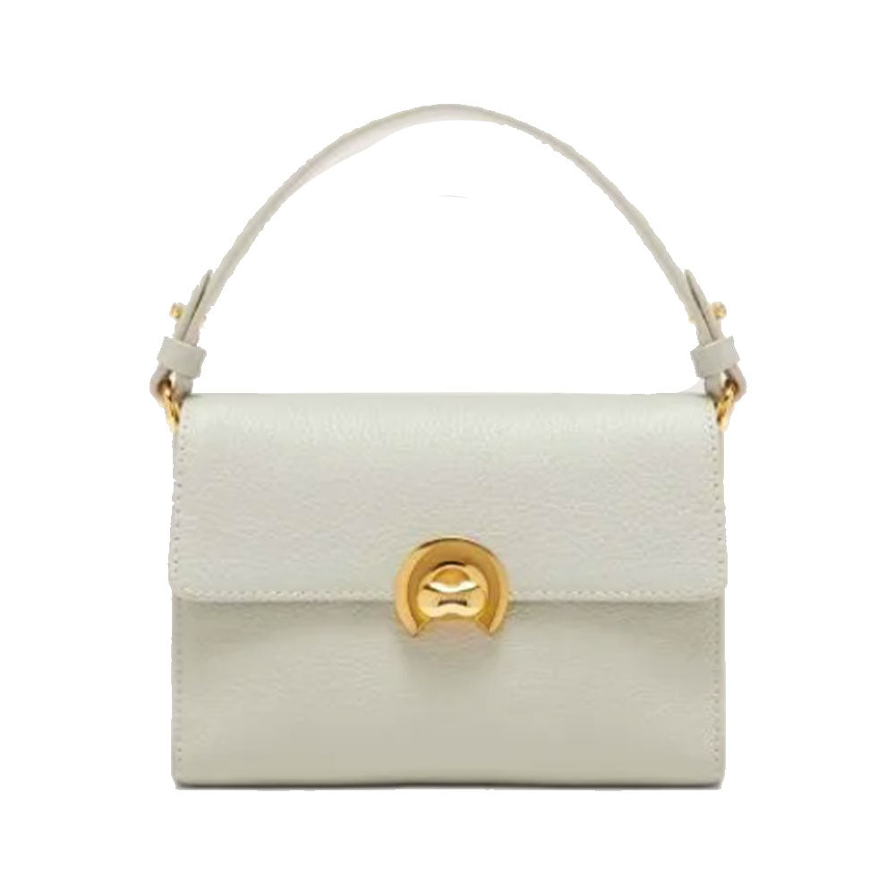 Borsa Donna a Mano con Tracolla COCCINELLE in Pelle linea Binxie Small colore Celadon Green