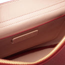 Borsa Donna a Spalla COCCINELLE linea Himma Medium in Pelle Garnet Red