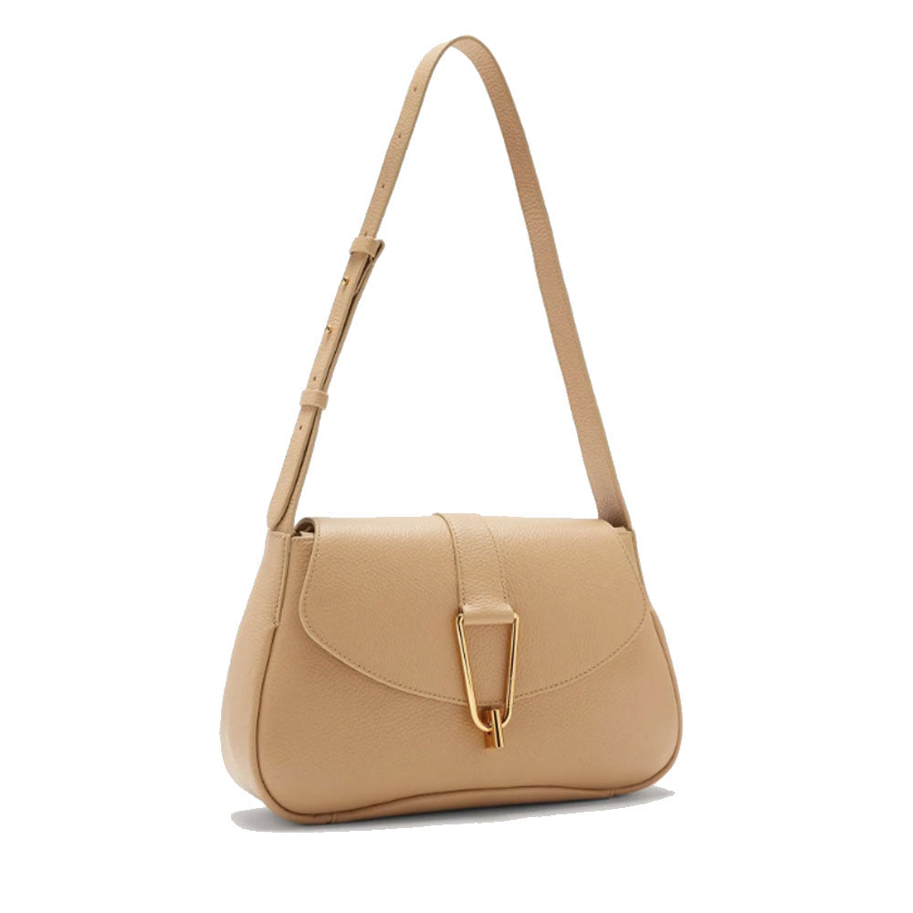 COCCINELLE Himma Linie
Damen Schultertasche aus Leder in Fresh Beige Farbe