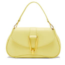 Borsa Donna a Mano con Tracolla COCCINELLE in Pelle linea Himma colore Lime Wash