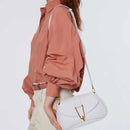 COCCINELLE HIMMA LINIE
Damen Handtasche mit Schultergurt aus Leder in Brillant White