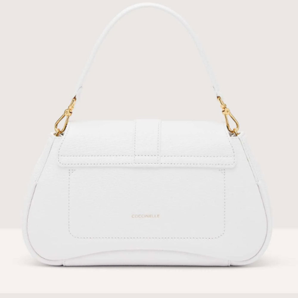 COCCINELLE HIMMA LINIE
Damen Handtasche mit Schultergurt aus Leder in Brillant White