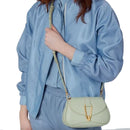 COCCINELLE Himma Linie
Damenhandtasche mit Schultergurt aus Leder in Celadon Green, Kleine Größe