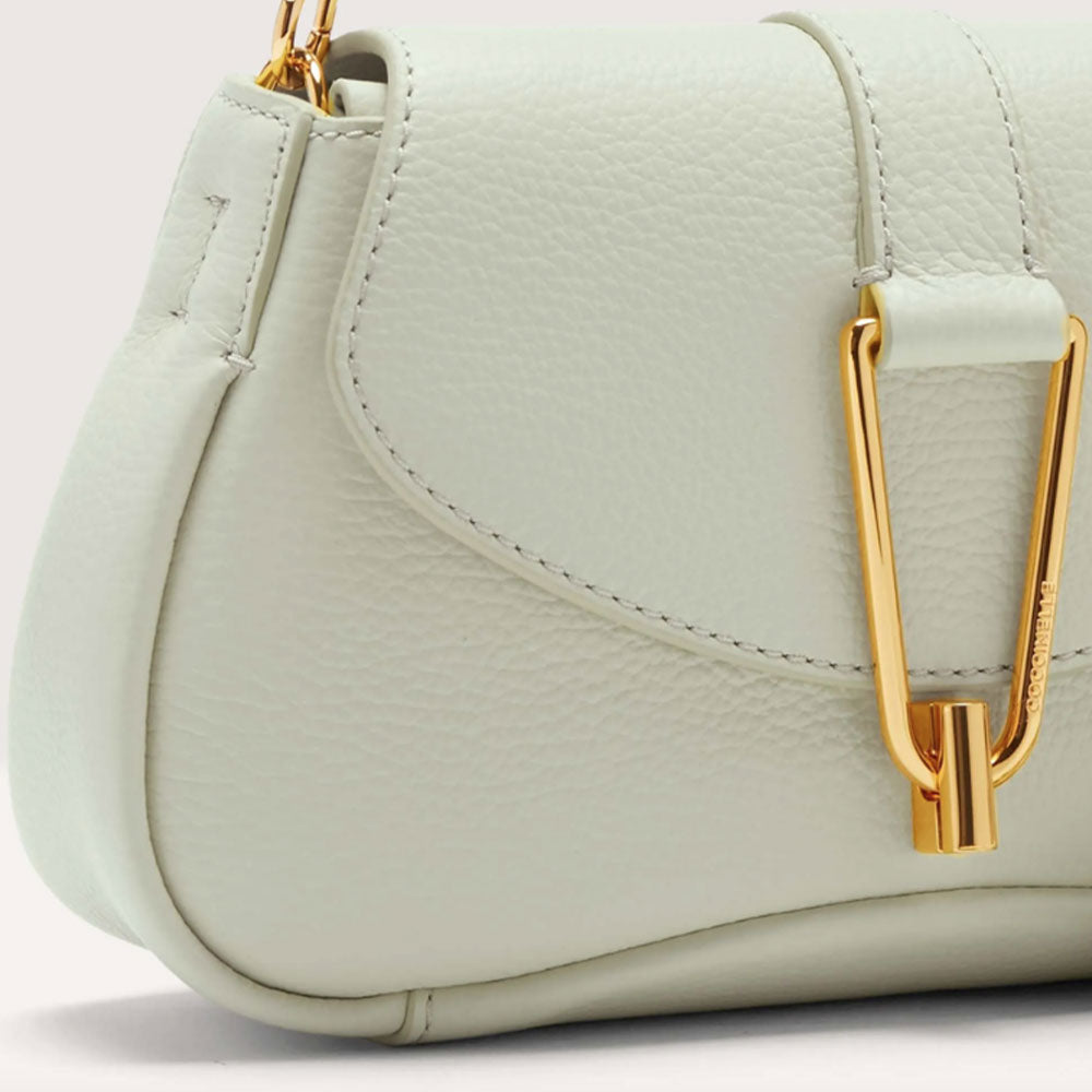 COCCINELLE Himma Linie
Damenhandtasche mit Schultergurt aus Leder in Celadon Green, Kleine Größe