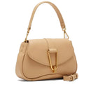 COCCINELLE Himma Linie 
Damenhandtasche mit Schultergurt aus Leder Fresh Beige Farbe Kleine Größe