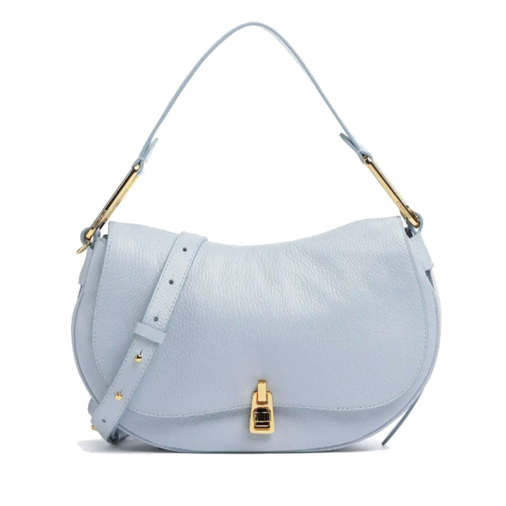 COCCINELLE Magie Soft Medium
Damen Handtasche mit Schultergurt aus Leder in der Farbe Mist Blue