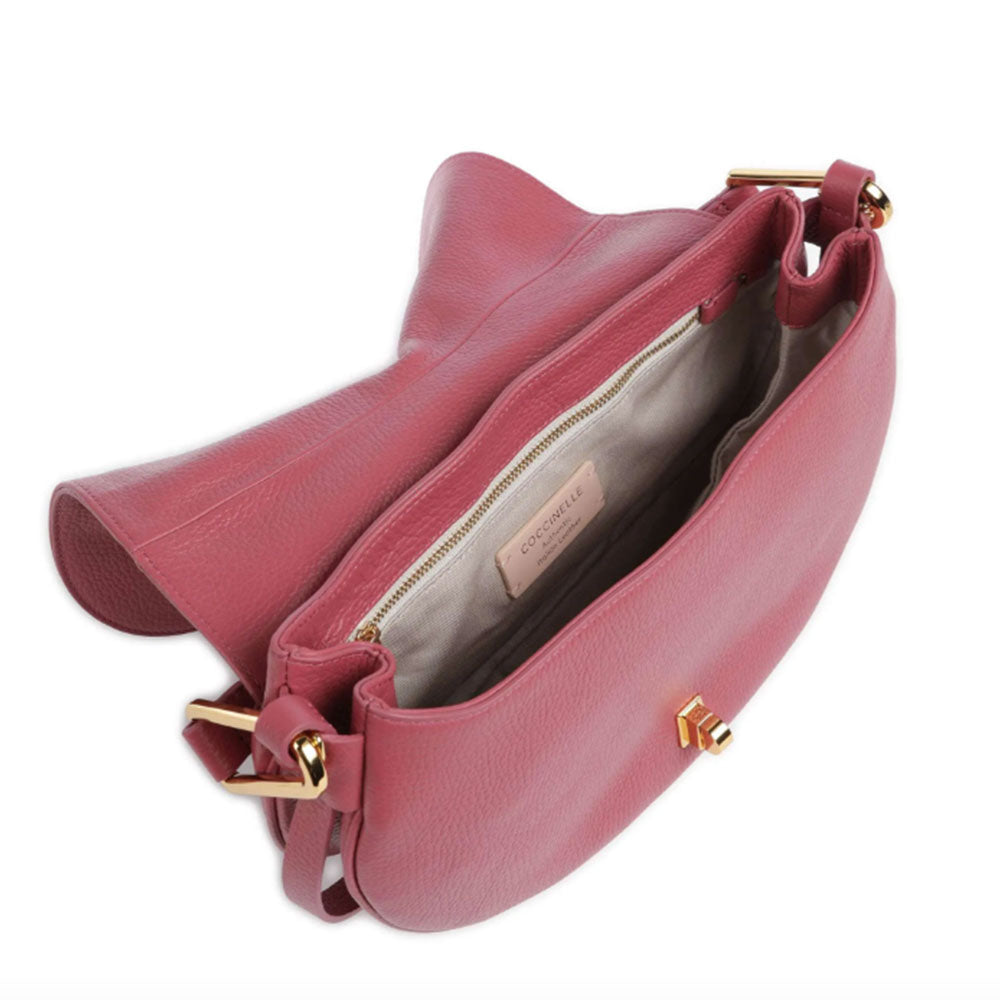 Borsa Donna a Mano COCCINELLE linea Magie Medium in Pelle Rosewood