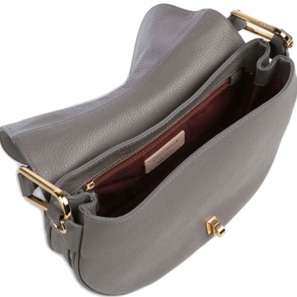 Borsa Donna a Mano COCCINELLE linea Magie Medium in Pelle Grafite