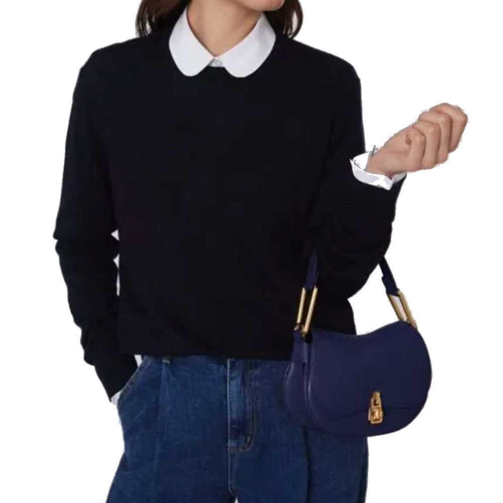 Borsa Donna a Mano COCCINELLE in Pelle Linea Magie Colore Mist Blue Misura Small