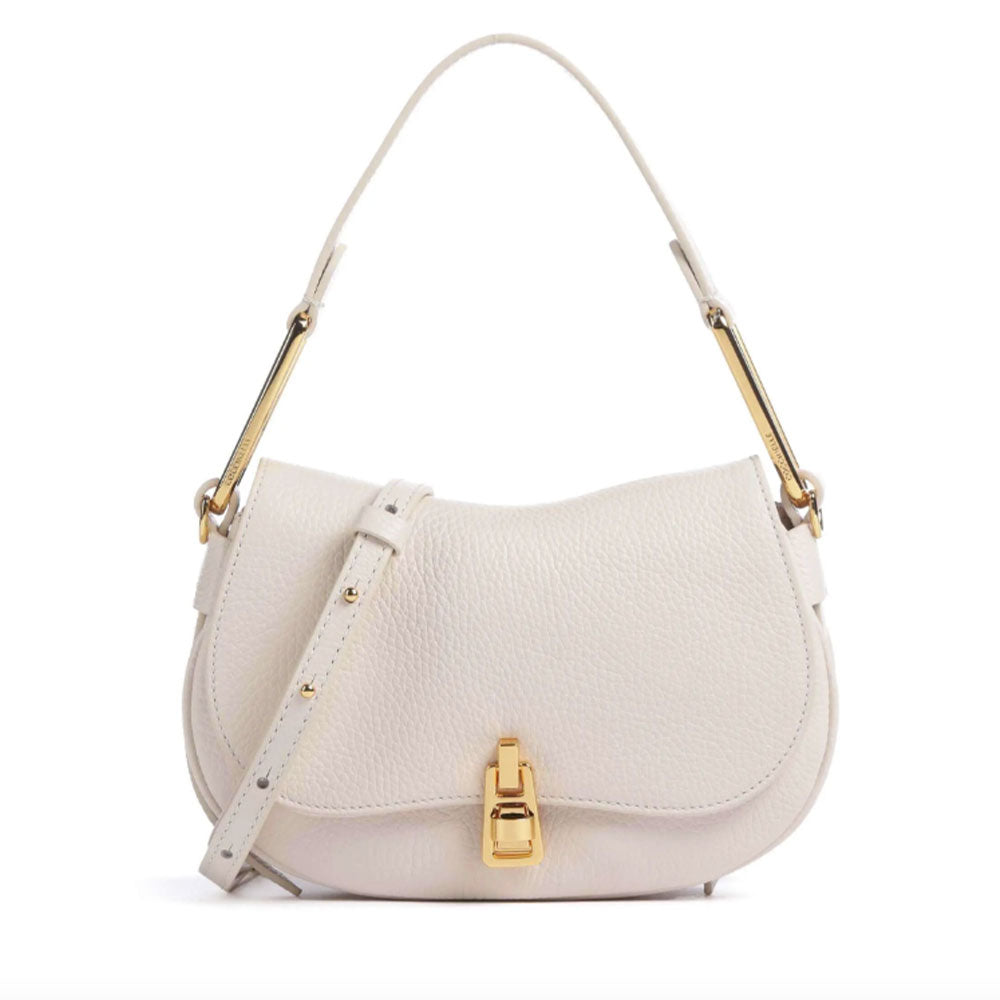 Borsa Donna a Mano COCCINELLE in Pelle Linea Magie Colore Lambskin White Misura Small