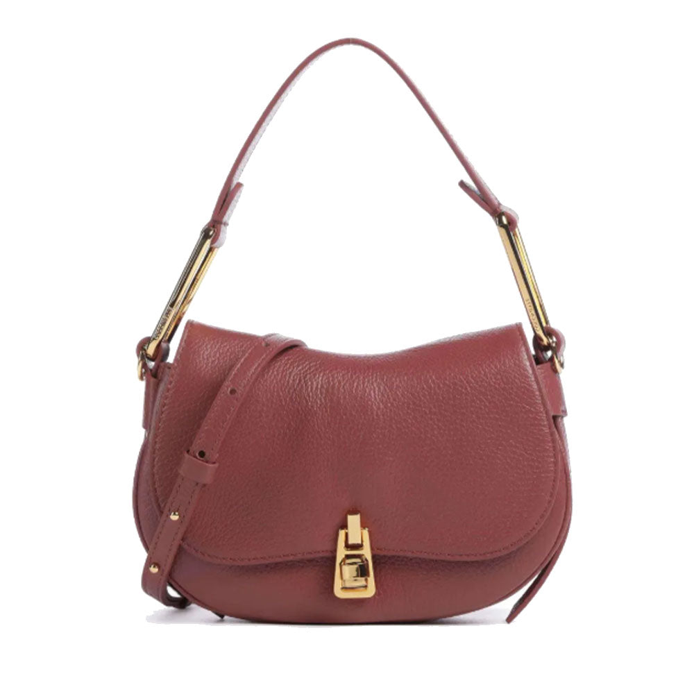 Borsa Donna a Mano COCCINELLE in Pelle Linea Magie Colore Brandy Misura Small