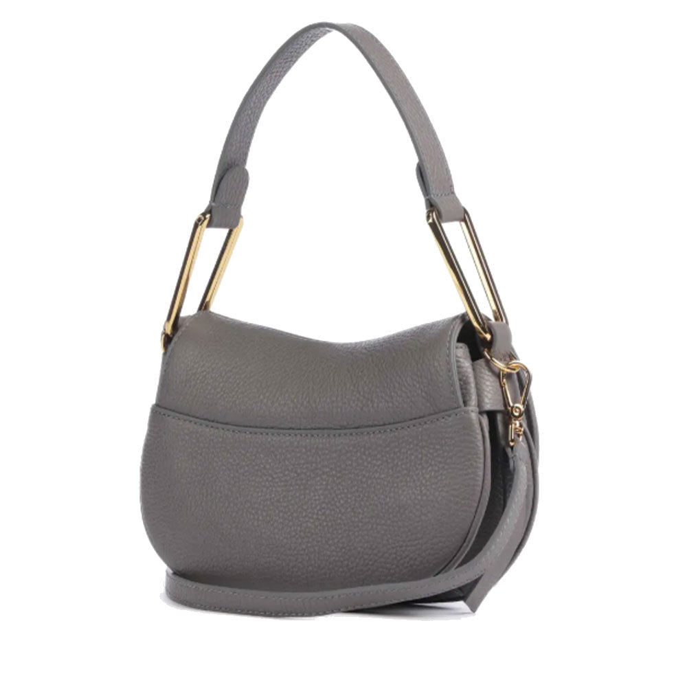 Borsa Donna a Mano COCCINELLE in Pelle Linea Magie Colore Grafite Misura Small