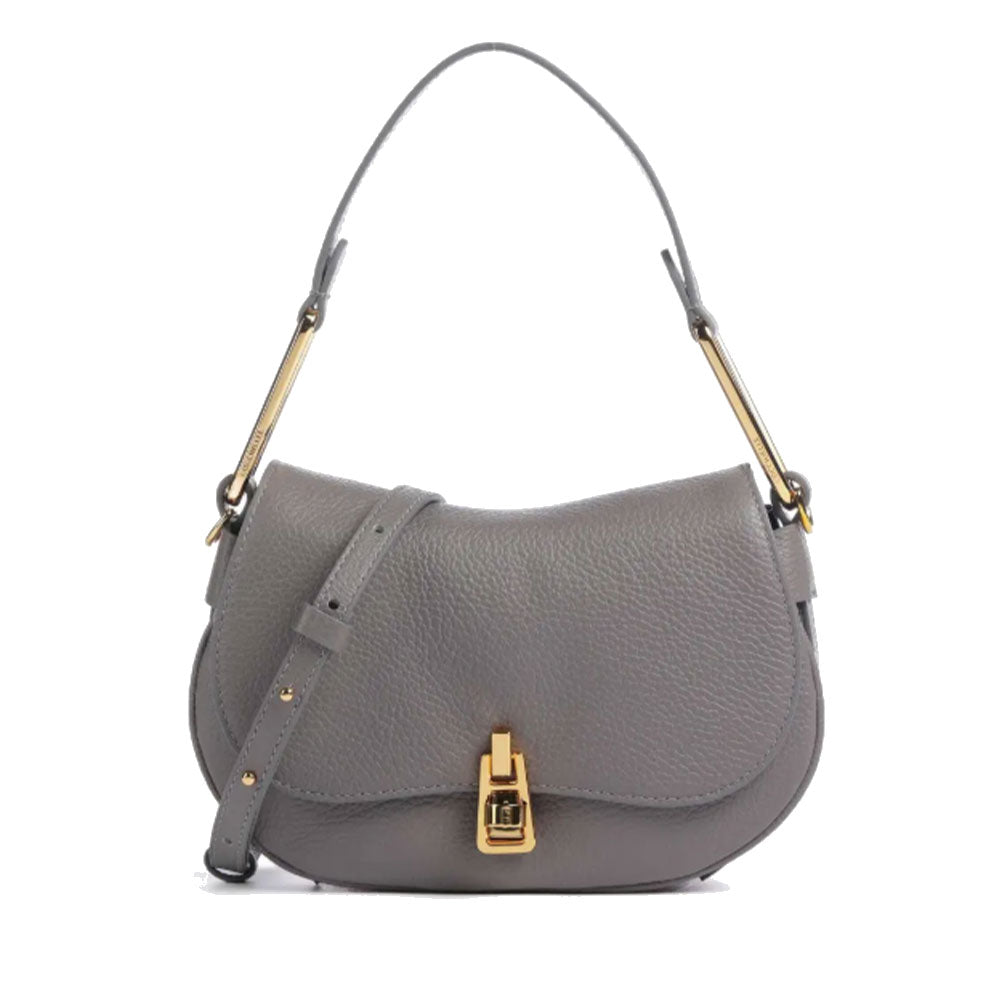 Borsa Donna a Mano COCCINELLE in Pelle Linea Magie Colore Grafite Misura Small