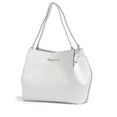 COCCINELLE Roundabout Linie
Damen Umhängetasche aus Leder in Brillantweiß 