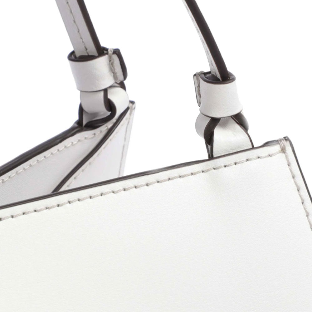 COCCINELLE Roundabout Linie
Damen Umhängetasche aus Leder in Brillantweiß 