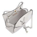 COCCINELLE Roundabout Linie
Damen Umhängetasche aus Leder in Brillantweiß 