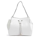 COCCINELLE Roundabout Linie
Damen Umhängetasche aus Leder in Brillantweiß 
