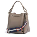 Borsa Donna Secchiello a Mano COCCINELLE linea Eclyps Small in Pelle Warm Taupe