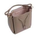 Borsa Donna Secchiello a Mano COCCINELLE linea Eclyps Small in Pelle Warm Taupe
